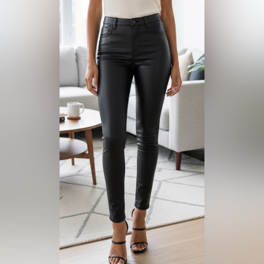 APPERLOTH Elegant Thermal Comfort Black Pant - Size L